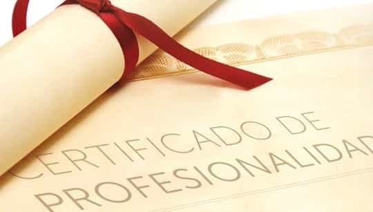 Certificado profesionalidad