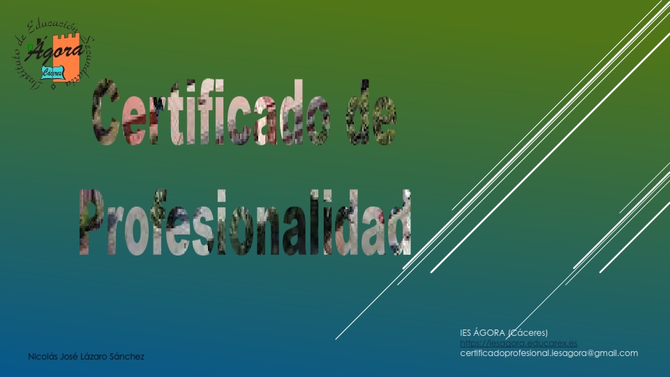 Certificados de profesionalidad 001